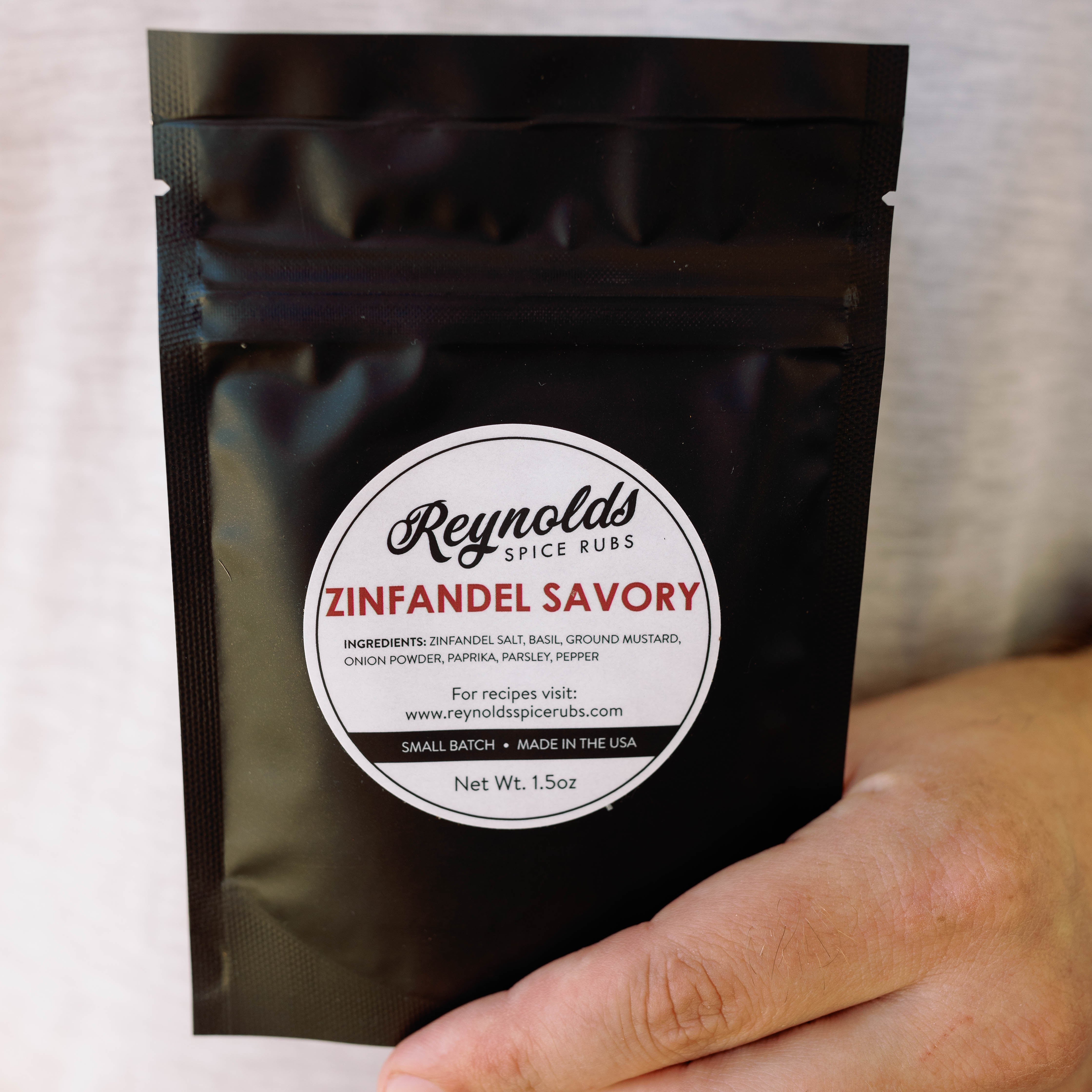 Sample Size Zinfandel Savory