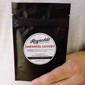 Sample Size Zinfandel Savory